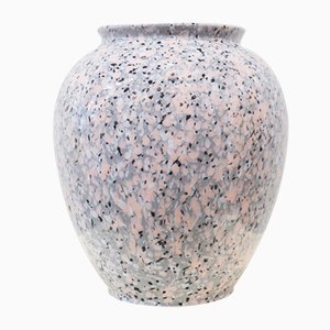 Space Age Pink Granite Vase