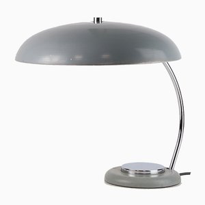 Lámpara de mesa Bauhaus con botón grande