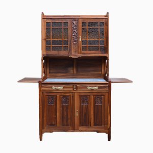 Art Nouveau Buffet in Carved Cherry Wood by La Ruche, 1911