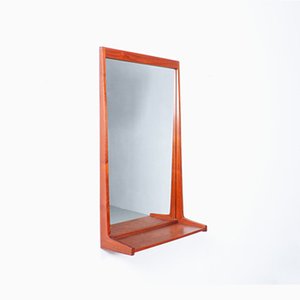 Miroir 180 en Teck par Kai Kristiansen pour Aksel Kjersgaard, Danemark, 1960s