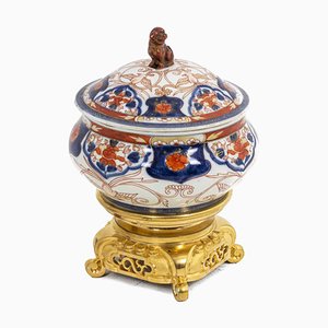 Quemador de perfume de porcelana Imari, década de 1880