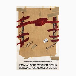 Expo 78 - Setmanes Catalanes in Berlin von Antoni Tapies