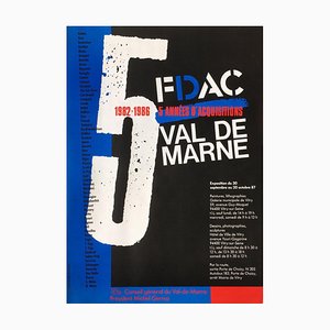 FDAC Val de Marne 1987 von Jean Widmer