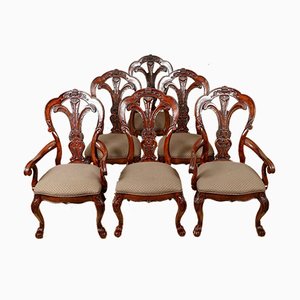 Vintage Hardwood Dining Chairs from Bernhardt Furniture, Set of 6