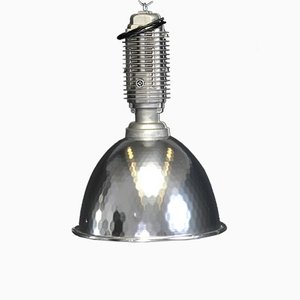 Große industrielle Vintage Deckenlampe, 1980