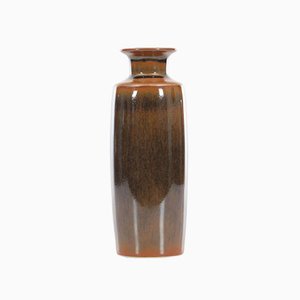 Lange Mid-Century Keramik Vase von Carl-Harry Stalhane für Rorstrand, 1960er