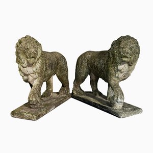 Medici Stone Lions, Set of 2