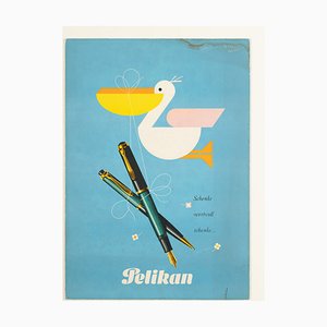 Publicité Pelikan, 1950s