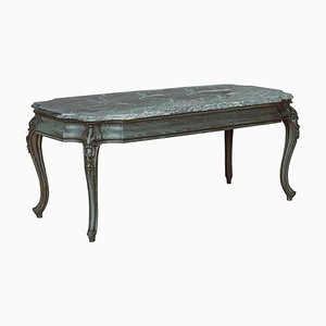 Regency Style Center Coffee Table in Marble, 1980s