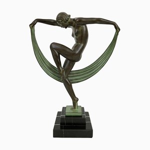 Max Le Verrier, Folie Sculpture, Spelter