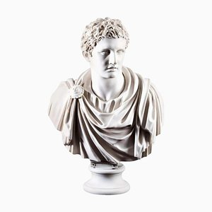 Mark Antony Bust Sculpture, 20th Century