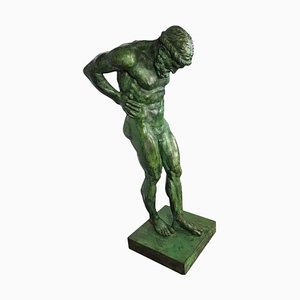 Statua in bronzo di Atlante, XX secolo