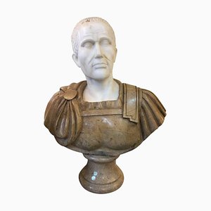 20th Century Marble Roman Bust