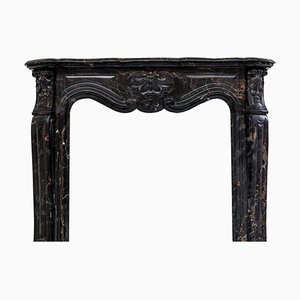Louis XV Portoro Marble Fireplace Mantel