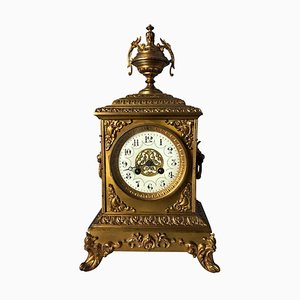 French Ormolu Mantel Clock, 19th Century