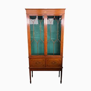 French Regency Style Sheraton Cabinet, 19th Century