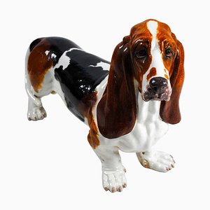 Basset Hound a grandezza naturale, XIX secolo