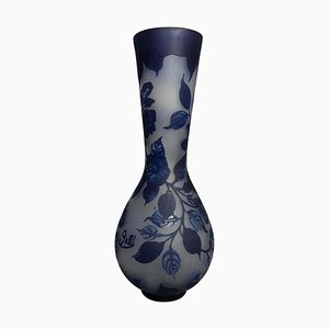 Vase Style Camée Art Nouveau par Gallé, France, 20ème Siècle