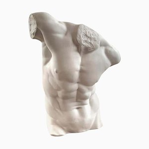 Statue de Torse d'Homme, 20ème Siècle