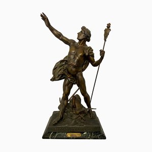 Statue Les conquêtes de l'Homme, 19ème Siècle