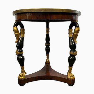 19th Century French Empire Style Mahogany Centre Table