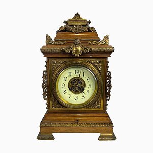 Reloj de soporte inglés, siglo XIX