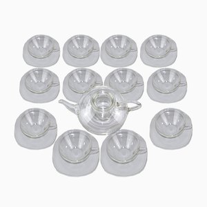 Teeservice von Heinrich Löffelhardt für Jenaer Glas, 1955, 6er Set
