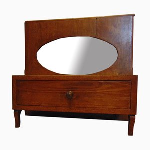 Art Deco Desktop Cabinet with Mirror