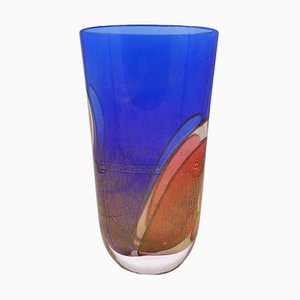 Carnival Collection Murano Glas Vase von Archimede Seguso für Seguso
