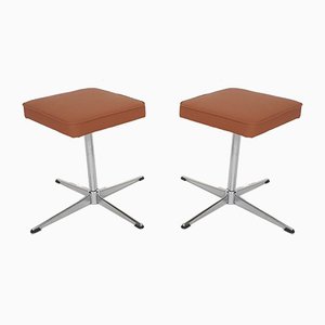 Mid-Century Drehhocker von Brabantia, Niederlande, 2er Set