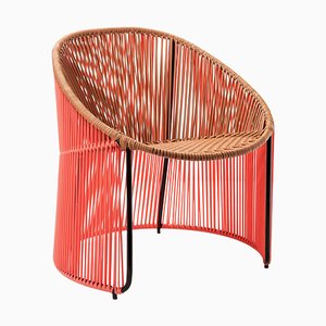 Coral Cartagenas Lounge Chair by Sebastian Herkner