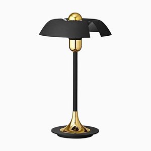 Black and Gold Contemporary Table Lamp