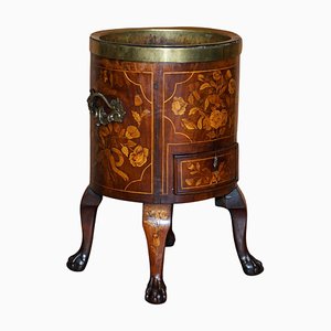 Antique Dutch Inlaid Wine Cooler Bucket, 1800s