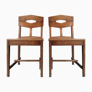 Set of Side Chairs by Gustave Serrurier-Bovy