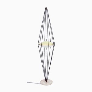 Model Siluro 12628 Floor Lamp by Angelo Lelli for Arredoluce, Italy, 1957