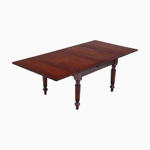 Victorian Mahogany Draw-Leaf Extending Dining Table, 1900s