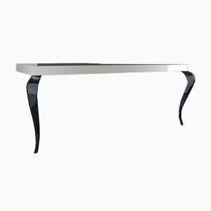 Luigi Console Table with 2 Legs in Wood and Steel from VGnewtrend, Italy