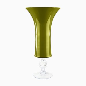 Large Apple Green Glass Laura Cup from VGnewtrend