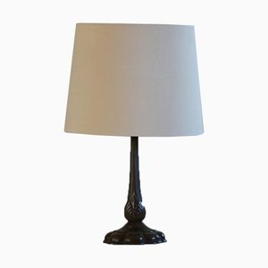 Lampada da tavolo Diskometal D31 moderna di Just Andersen, Danimarca, anni '20