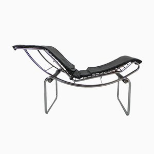 Deck Chair or Chaise Longue in the Style of Le Corbusier