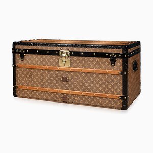 20th Century Trunk in Woven Canvas from Louis Vuitton, Paris, 1900