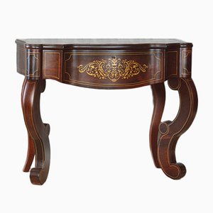Antique Mahogany and Rosewood Console Table