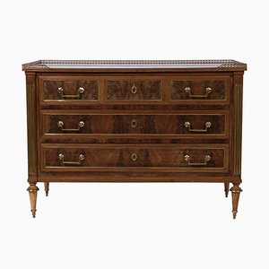 19th Century French Bleached Walnut Chest of Drawers