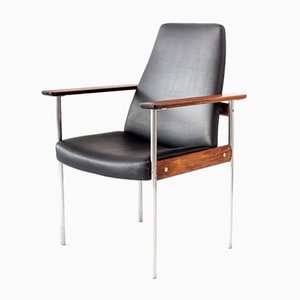 Rosewood High Back Chair by Sven Ivar Dysthe for Dokka