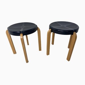 Tabourets Style Scandinave Vintage de Kembo, 1970s, Set de 2