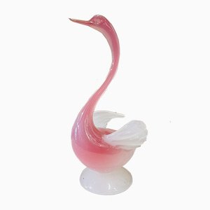 Murano Glass Swan by Archimede Seguso for Seguso