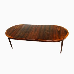 Rosewood Dining Room Table, Denmark, 1960s