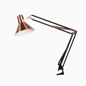 Schwarze Schreibtischlampe von Luxo, 1970er