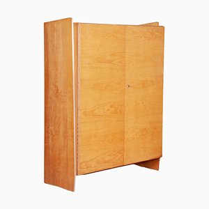 Armoire Mid-Century, Tchécoslovaquie, 1950s