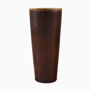 Vase in Ceramic and Glaze with Brown Shades from Rörstrand, 1960s
